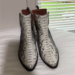 Jeffrey Campbell Women's Snakeskin Ankle Boots